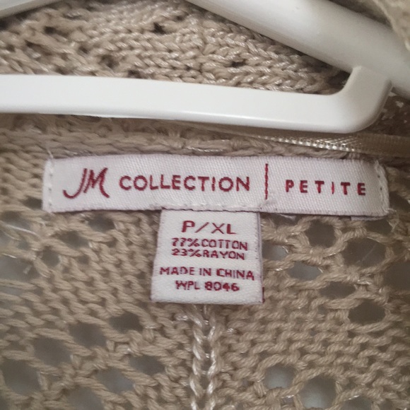 Knit beige cardigan - Picture 3 of 3